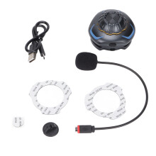 Communicatiesysteemaccessoires voor motorrijders, regenbestendig accessoire met beengeleidingsresonator, luidsprekers voor hoogwaardige audio,