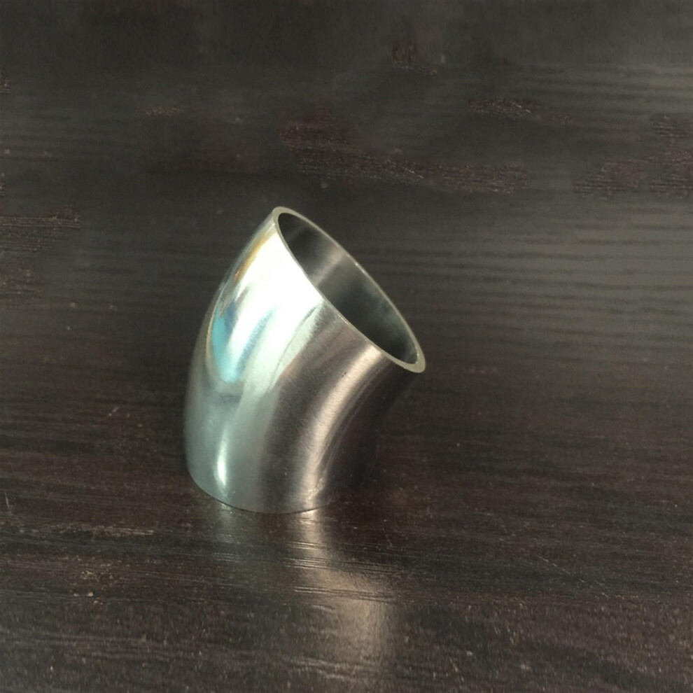 Stainless Steel Elbow 76Mm 3 Inch 304 Sus Sanitary Butt Weld 45 Degree Pipe Connector Corrosion Resistant 9189345637377