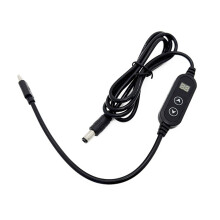 1,2 m Type C naar 5,5 x 2,1 mm voedingsadapterkabel ondersteunt