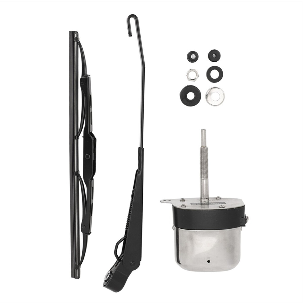 Electric Motor Wiper Powerful Wear Protected Wiper Motor Blade Kit For Tractor Fishing Boat Atv Utv 4852240195413