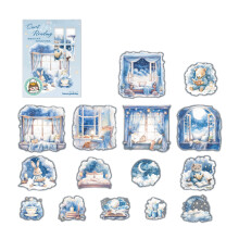 Scrapbooking-Aufkleber, wasserfester-Die Tiefsee ist ruhig