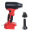Mini souffleur de feuilles portatif efficace, compatible-Rouge 1