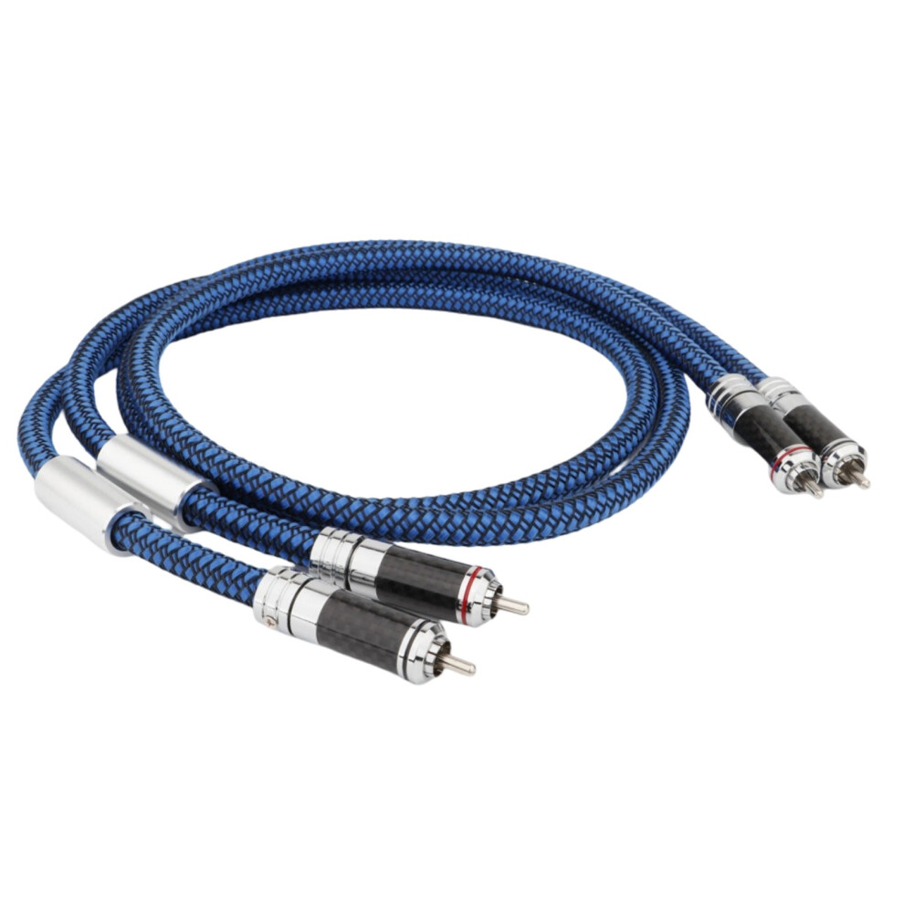 4Core Plateds Sound Cable 2Rca To 2Rca Two Lotuses-3M Silver 7709000250448