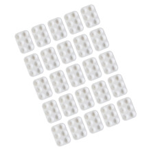 20 Pcs 6 Grids Palette Paint Palette Watercolour Painting