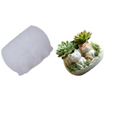 Reusable Handmade Tool Silicone Texture for Making Resin Planter