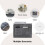 Bedside Caddy Felt Bedside Storage Organizer with Multiple Pockets for Dorm and Bunk Beds Grey 4