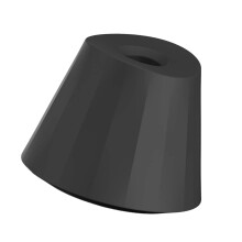 Pen Stand Silicone Pencil Rack Pen Display Stand Desktop-Black