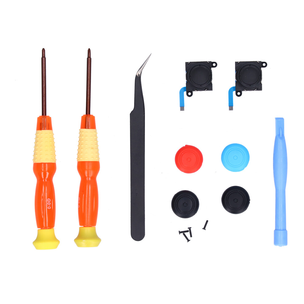 Replacement Joystick For Nintendo Switch Controller,Joystick Replacement Drift Fix Tools Analog Thumb Stick Complete Repair Solution For Joy-Con Left 9420858175506