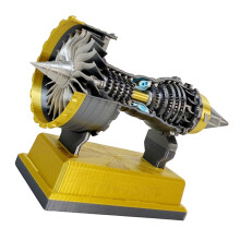 Interactief Turbofan-motormodel Educatief speelgoed voor-Geel