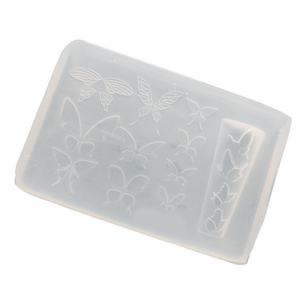 Elegant Bowknot Silicone Mould Set for Creating 3D Nail Art