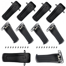 10 Pack Belt Clip Replacement for Baofeng BF888S BF666S BF777S and H777 Walkie Talkie with Screws
