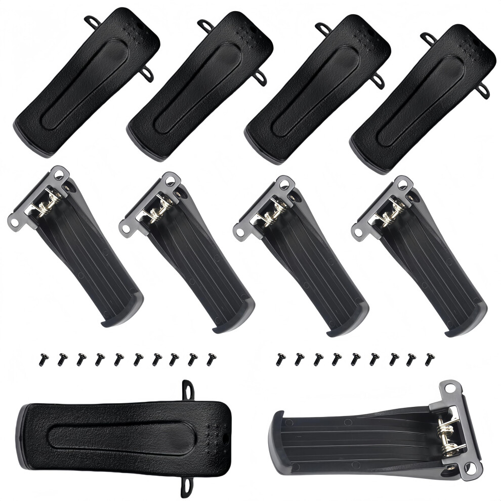 10 Pack Belt Clip Replacement For Baofeng Bf888s Bf666s Bf777s And H777 Walkie Talkie With Screws 9119770774828