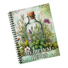 Medicinale kruidennotitieboekje Twin Coil Binding Journal