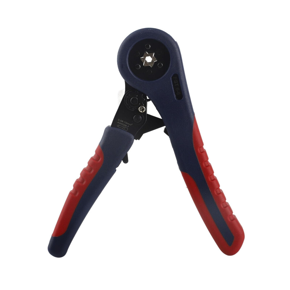 Ferrule Crimping Tool 0.0810Mmâ² Selfadjusting Ratchet Plier With Ergonomic Nonslip Grip For Cables 9001264052256