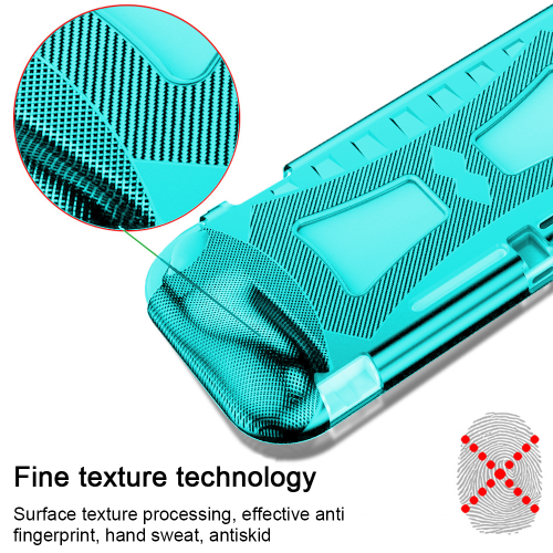 Capa protetora para Nintendo Switch Lite, com design ergonômico, proteção total contra impactos e feita com espuma EVA densa e resistente. Alta 2