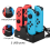 Maksimer dit gamingpotentiale med den pladsbesparende Joycon-opladerdock, udstyret med USB Type-C for problemfri integration i din Nintendo Switch. 7