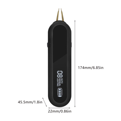 Dense Manual Solderer 2200mAh Battery Auto Manual Functions LED 2