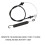 946-04092 Deck Engagement Clutch Cable Replacement for 12-0504 4