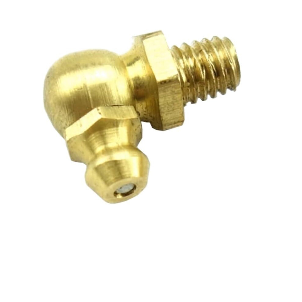 Brass Elbow Fitting M12 90 Degree Leak Corrosionresistant Grease Nipple Adapter 5Pcs 9001264052294