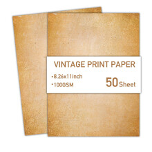 50 Blatt A4-Briefpapier, Briefpapier, doppelseitig-H