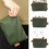 Sac à outils en toile Portable, pochette-Gris Petit 2