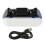 Base di ricarica per controller PS5, accessori PS5 con ricarica rapida e interruttore on/off per controller DualSense ed Edge, ricarica rapida, 1