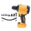 Powerful Cordless Dust Blower 450W Electric-Brush motor 1