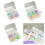 4/12Pcs Clear Colorful Paper Clip Horseshoe Paper-12 boxes 3