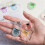 4/12Pcs Clear Colorful Paper Clip Horseshoe Paper-12 boxes 4