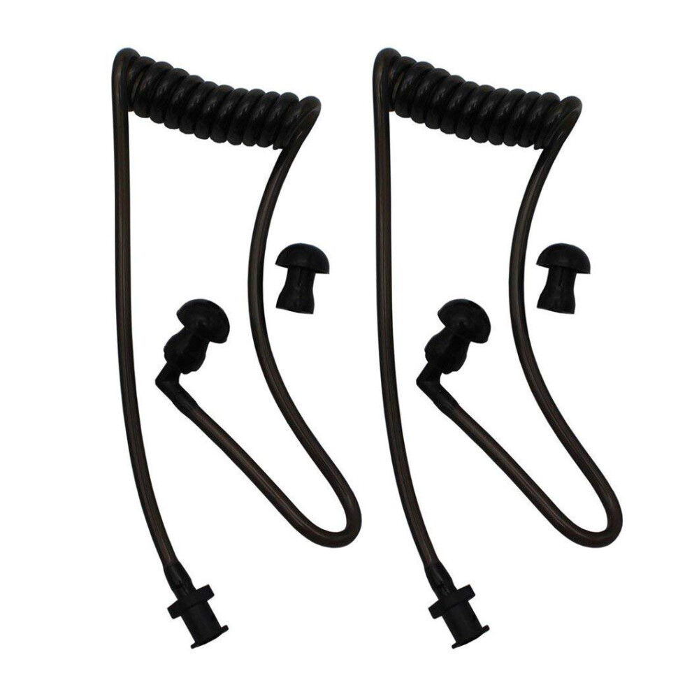 2Pcs Walkie Talkie Earpiece Acoustic Air Tube For Twoway Radio Headset With Crystal Clear Audio 9426802884869