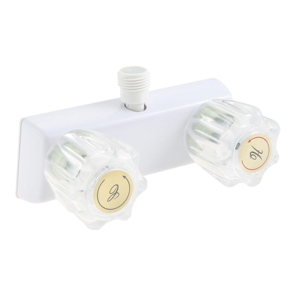 4 Inch Rv Shower Faucet With Diverter Valve, Leak Knobs For Camper Van Motorhome Bathroom 9119770775252