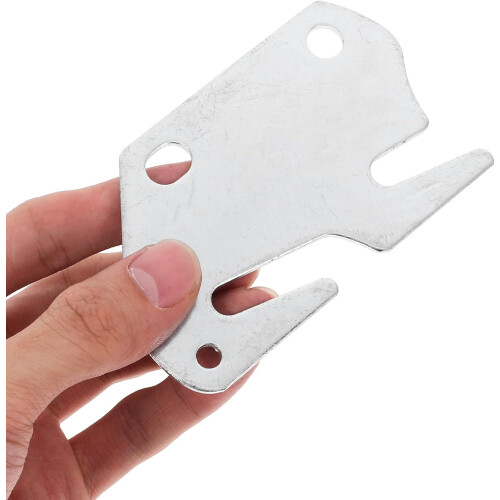 2pcs Heavy Duty Bed Rail Hook Plates with RustResistant Coating for Wooden Bed Frame Connection 1