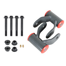 Lowering Shackles 2 Inch Rear Drop Kit for Ram 1500 20022008 2WD 4WD with Grease Fittings