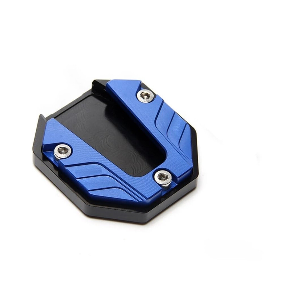 Motorcycle Kickstand Pad Side Stand Extension Antiskid Base Support Plate Blue 9001264052829