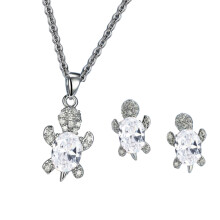 Pack of 2 Elegant chelonian Jewelry Sets for Women and-White