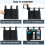 Bedside Storage Organizer with Secure Straps, Hanging Caddy for Dorm, Bunk Bed, Hospital Use 5