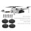 Easy to Install Motor Cover Cap, Aluminum Alloy Engine Protector for DJI Mini Drones - Convenient and Scratchproof Solution for Adventurers, Durable 3