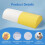 Memory Foam Knee Pillow for Back and Side Sleepers, Orthopedic Leg Support for Sciatica Relief 4