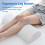 Memory Foam Knee Pillow for Back and Side Sleepers, Orthopedic Leg Support for Sciatica Relief 2