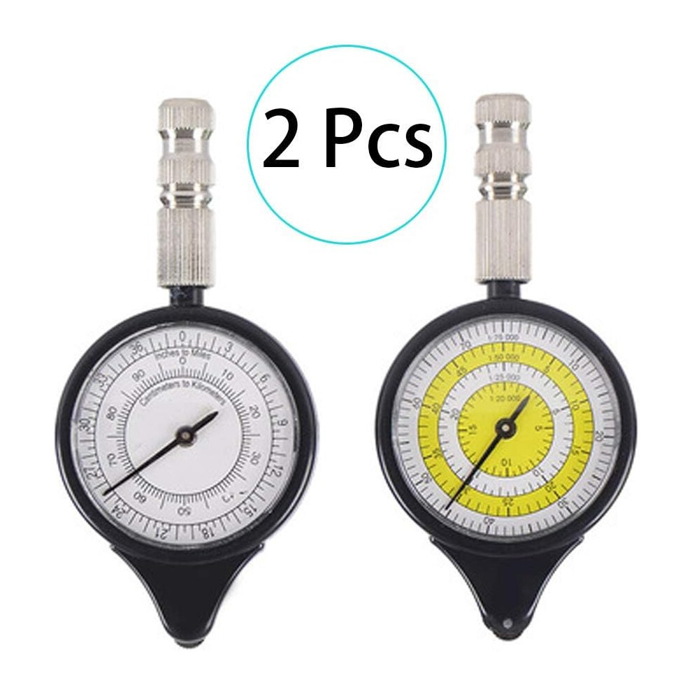 Map Measurer Gauge, Measurement Instrument For Outdoor Camping, Hiking, Quick Distance Calculation, Accurate And Precise, Small Size, Convenient And P 9088816216908