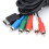 Sharper Image Component AV Cable For PS2 PS3 High Resolution Graphics Clear Picture Progressive Scan Support HDTV Ready High Definition Stereo Audio 4