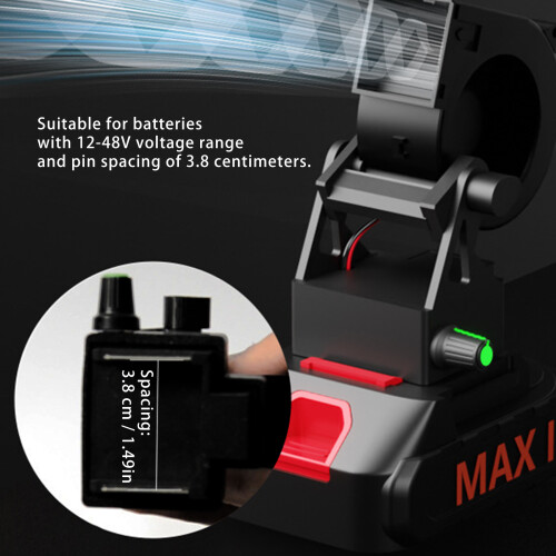 Battery Powered Blower Fan Powerful Cordless Blower Powered by 1