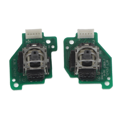 3D Analog Sensor Module For Nintendo Wii U Controller, Replacement Left And Right Analog Stick Set Includes PCB Boards Joystick Repair Kit (1 Set)