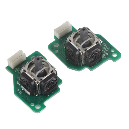 3D Analog Sensor Module For Nintendo Wii U Controller, Replacement Left And Right Analog Stick Set Includes PCB Boards Joystick Repair Kit (1 Set) 1