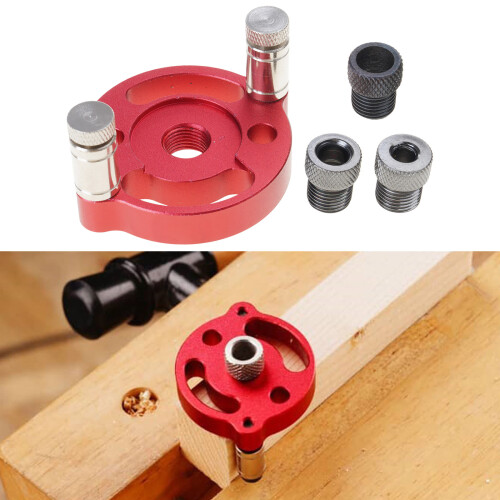 High Durability Wood Dowel Drill Locator with-Red 6 8 10mm 1