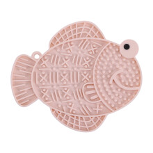 Silicone AntiSpill Slow Feeder voor honden Katten-Roze