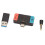 Προσαρμογέας Bluetooth Dongle με λειτουργία Plug and Play, ασύρματος μίνι δέκτης για PS4, 8