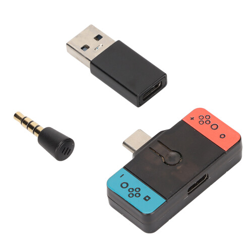 Προσαρμογέας Bluetooth Dongle με λειτουργία Plug and Play, ασύρματος μίνι δέκτης για PS4, 2