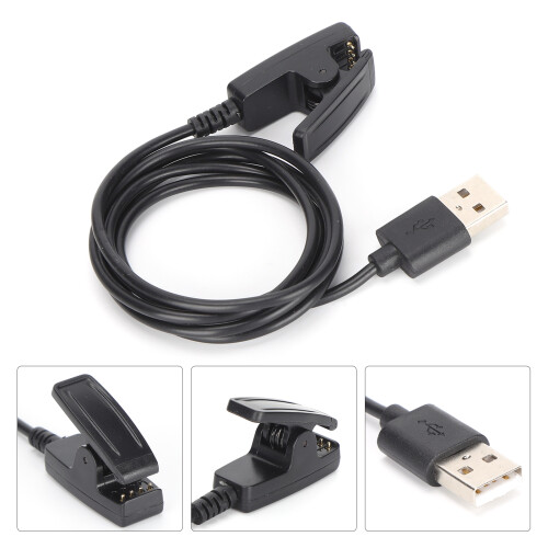 Καλώδιο φόρτισης για Garmin Lily, φόρτιση με κλιπ USB, γρήγορη και σταθερή ταχύτητα 1
