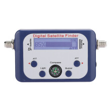 Satellitensignalmesser mit LCD-Display und Hintergrundbeleuchtung, integriertem Verstärker für Directv-Satellitenschüsseln (FTA), hohe Leistung,